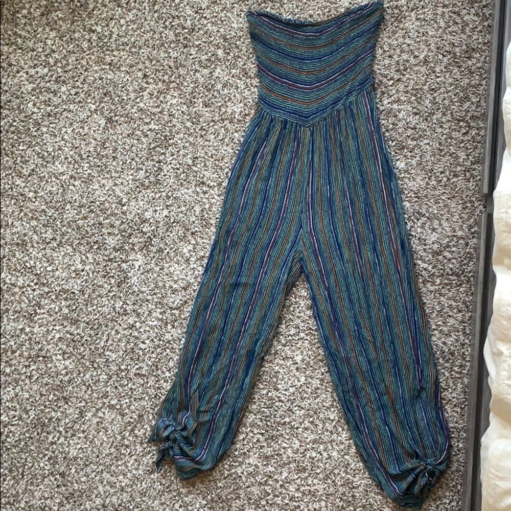 URBAN OUTFITTERS strapless jumpsuit